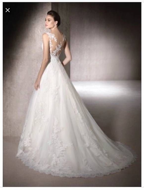 Pronovias Kleider: NEU St. Patrick White One Moussia, Gr. 40 mit Etikett – Neu (gemäss Beschreibung) aus Embrach von vmadia