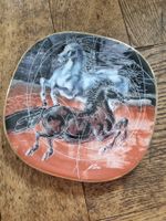 Assiette Rosenthal "Chevaux" série limitée signée, Hans Ern