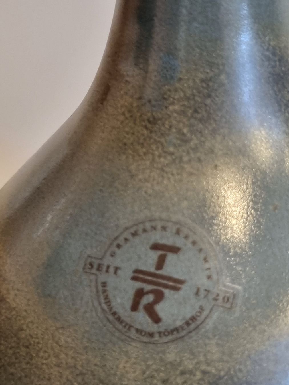Vasi & Recipienti: Gramann Keramik Vase TR Studio Keramik blau – Usato da Scharnachtal venduto da devin03 6