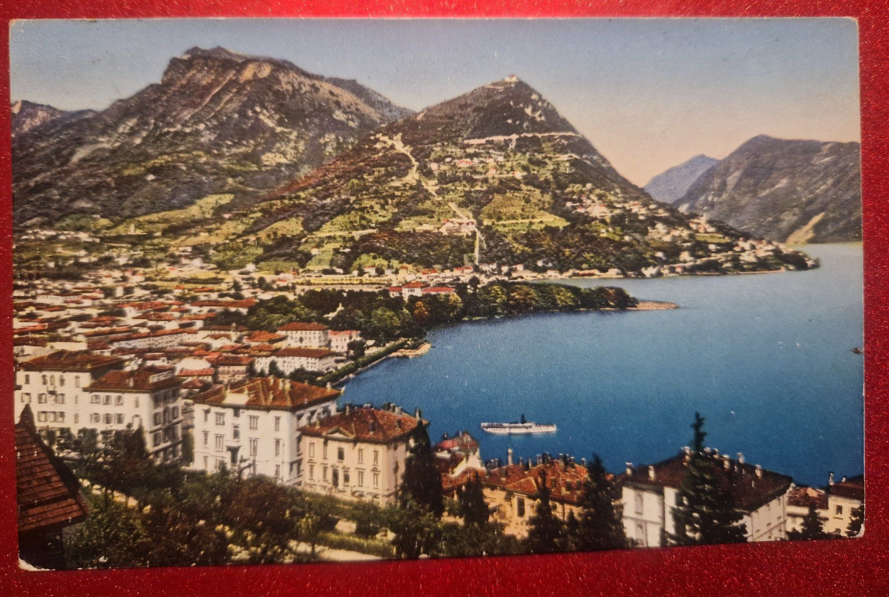 Cartoline postali: Lugano e Monte Bré 1926 – Usato da Melchnau venduto da Arthurius