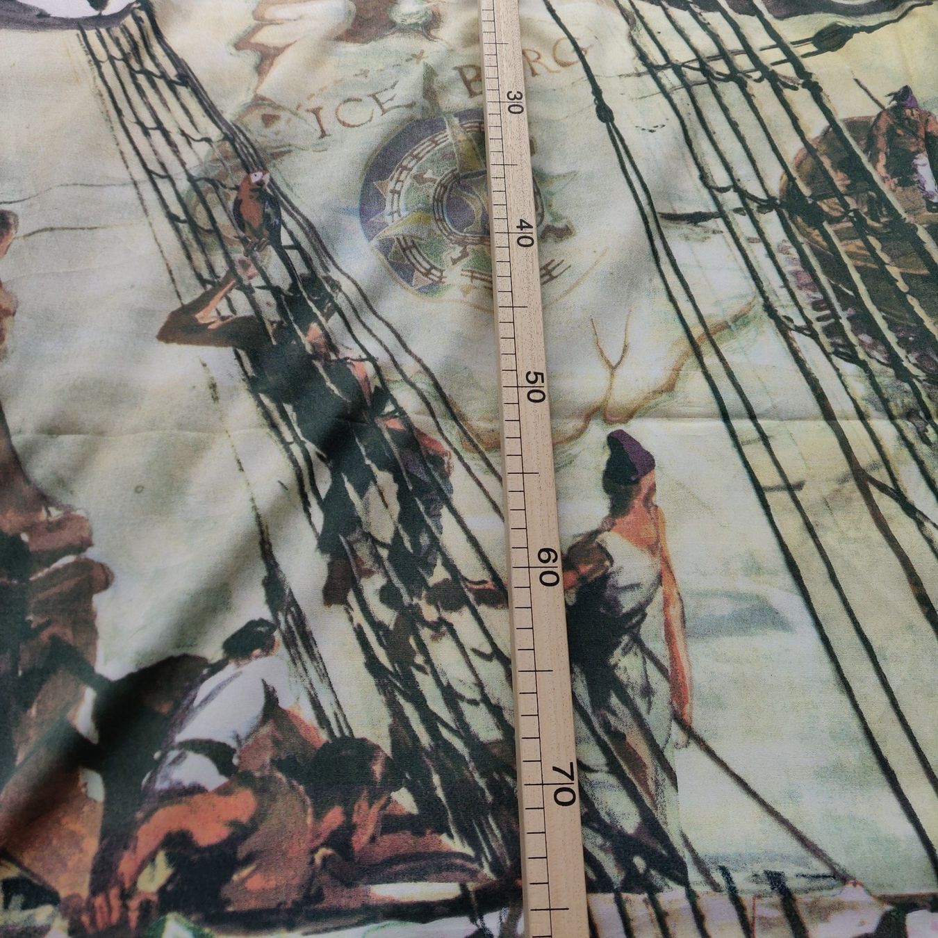 Tessuti: Designer Baumwolle Panel ICEBERG 2.6x1x50 Sailing multicolor – Nuovo (secondo la descrizione) da Lufingen venduto da Voyager7 6