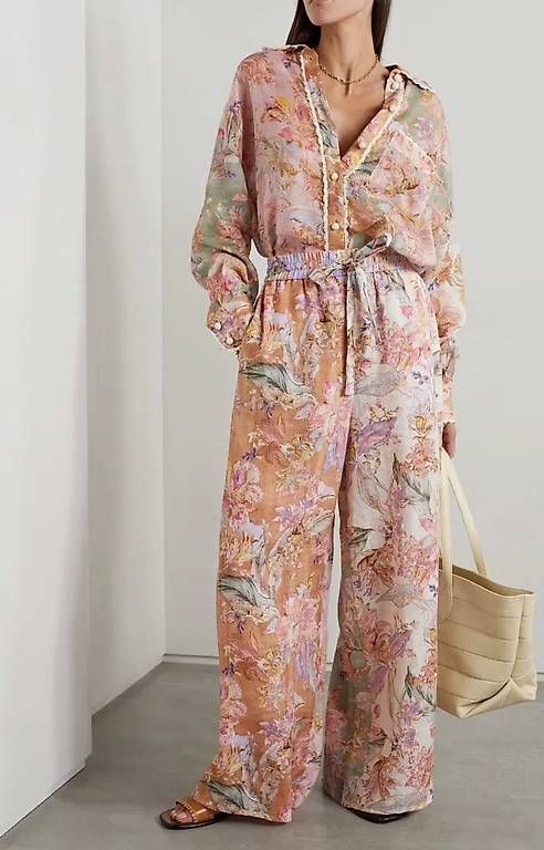 Pantalons: Zimmermann Leinenhosen Grösse L – D'occasion à Unterägeri par mar_96hk