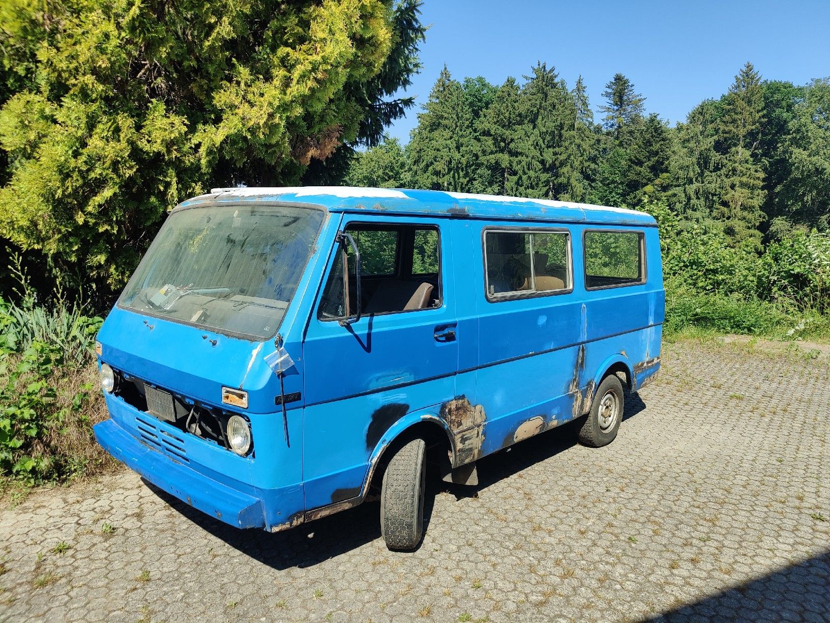 VW Veicoli commerciali: VW LT 31 Lieferwagen blau  – Difettoso da Riedtwil venduto da reto_li