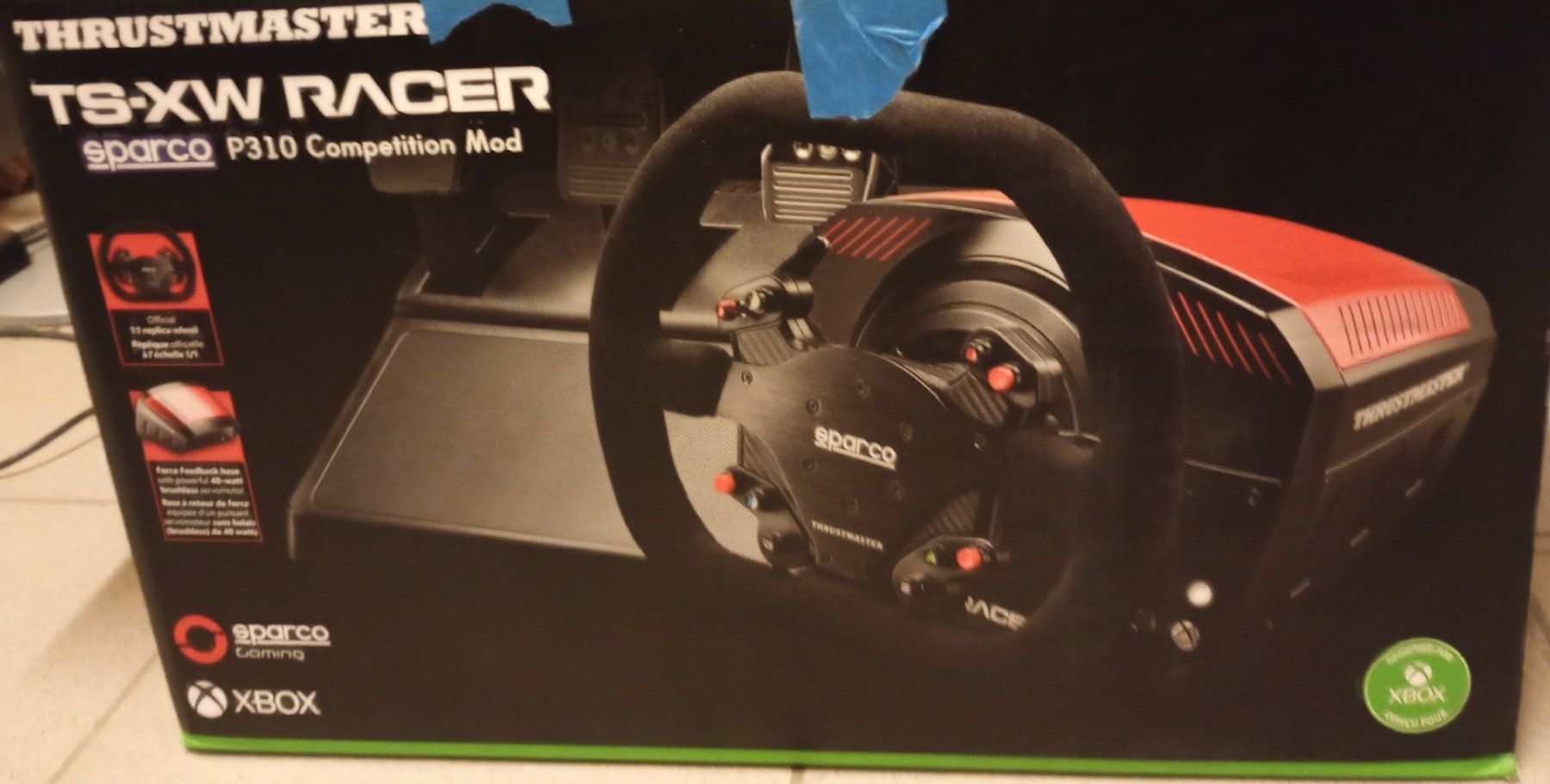 Thrustmaster Controller: Thrustmaster TS-XW RACER sparco P310 Competition Mod – Usato da Schwarzenburg venduto da TutMoritzHenziTi 4