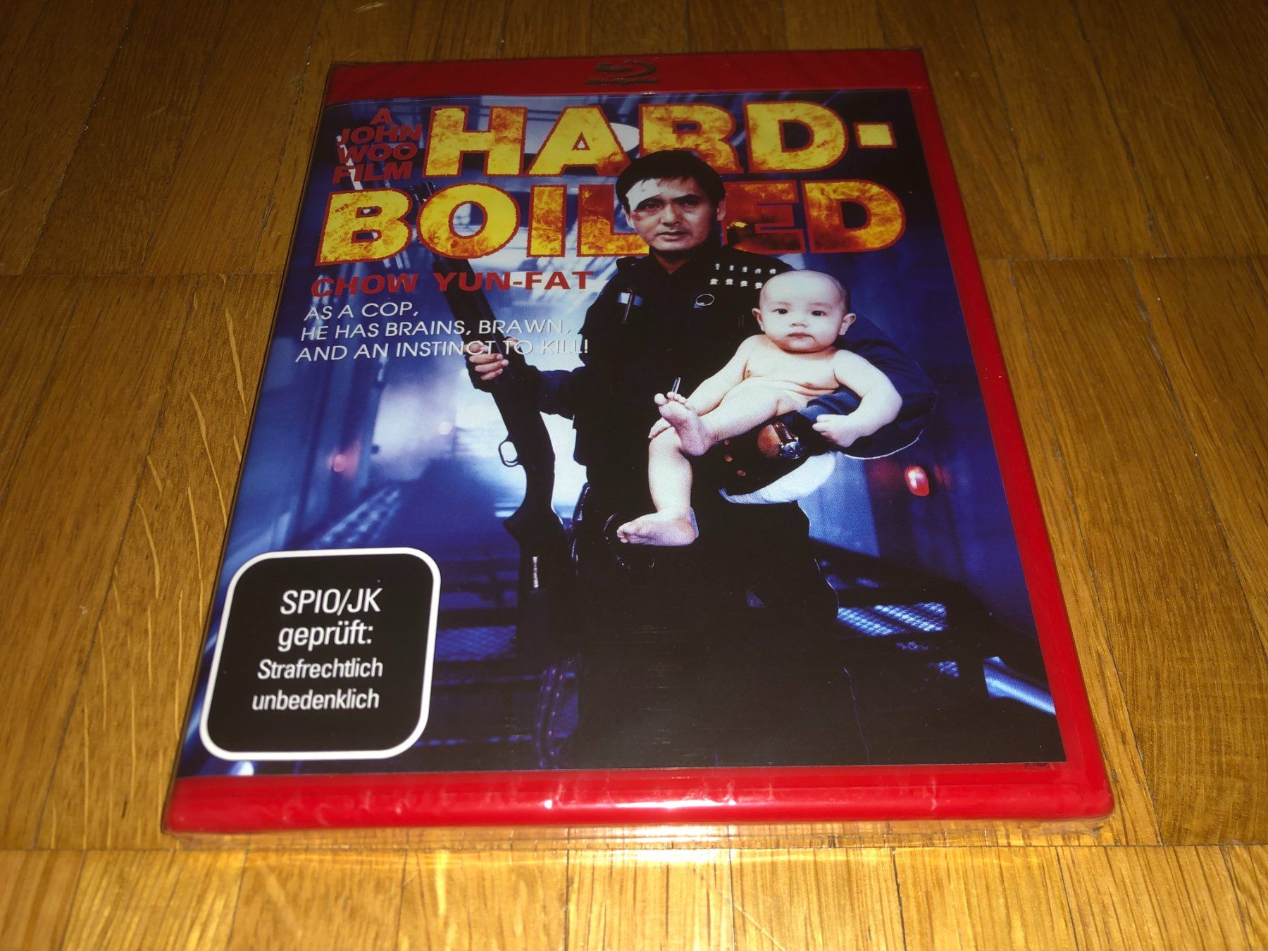 Tutti i DVDs: John Woo - Hard Boiled - BLU-RAY - COVER B - UNCUT – Nuovo e nell'imballaggio originale da Basel venduto da havsok