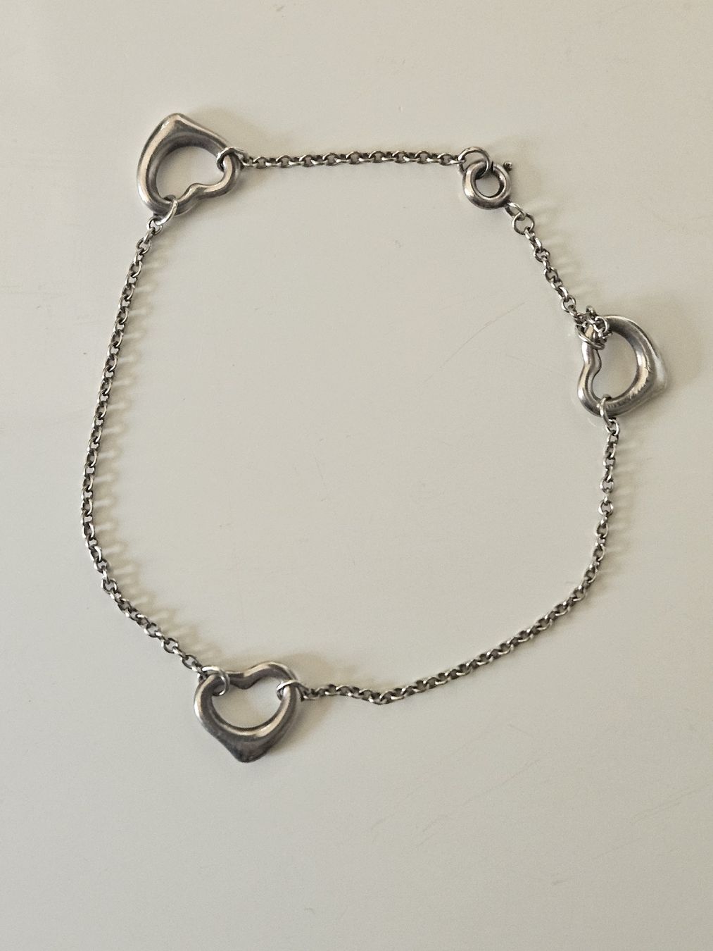 Tiffany & Co. Armbänder & -reifen: Tiffany & Co. 925 Silber Open heart Armband Original – Gebraucht aus Binningen von lieblingsstyle 5