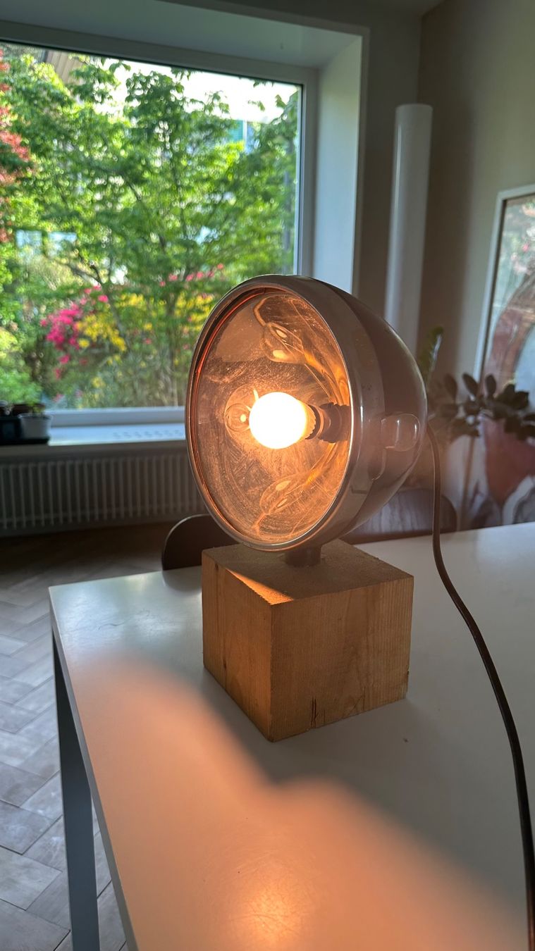Lampade: Vintage Decko-Lampe (Oldtimer-Scheinwerfer) – Usato da Bern venduto da LukasL 4