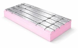 Depotum ThermoGreenline XPS 130mm Aluminium Dämmplatten