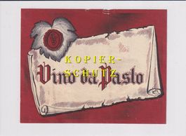 Etikette - Vino da Pasto /bd