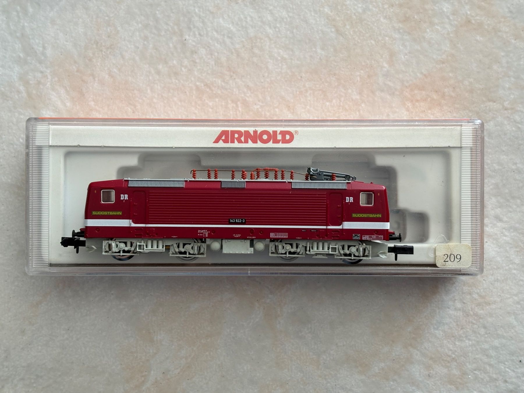 Arnold Modellini di ferrovie: Arnold 2308 CH Elok Sudostbahn – Nuovo (secondo la descrizione) da Hauterive NE venduto da eriamch