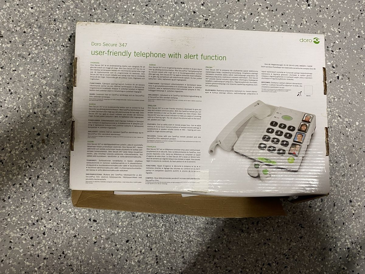 Telefone: Telefon mit Alarmknopffunktion – Gebraucht aus Murgenthal von anmedlung 2