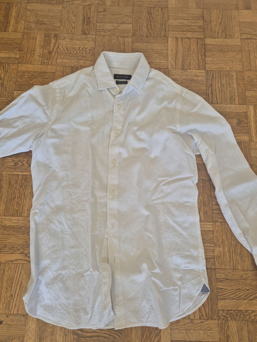 Massimo Dutti Hemden: Chemise Massimo Dutti blanche, taille M – État impeccable ! – Gebraucht aus Genève von caps1207 1