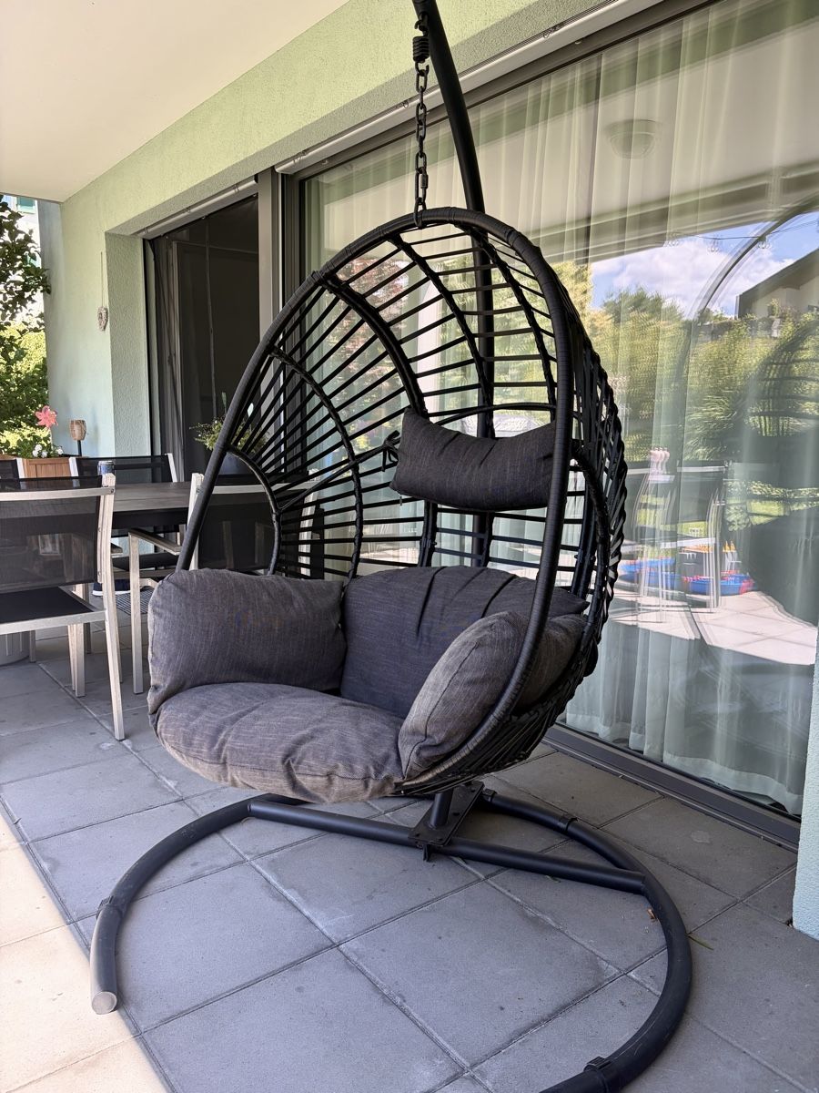 Jysk Poltrone pensili da giardino: Hängesessel – Usato da Hunzenschwil venduto da oli_65x5