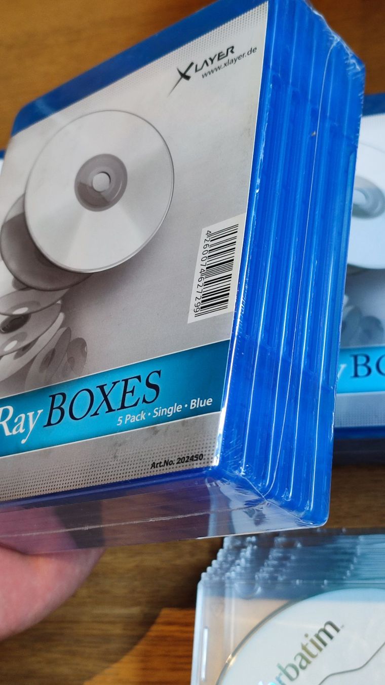 Tutti i DVDs: 20 Bluray Hüllen neu – Nuovo e nell'imballaggio originale da Ruggell venduto da Martefilm 1