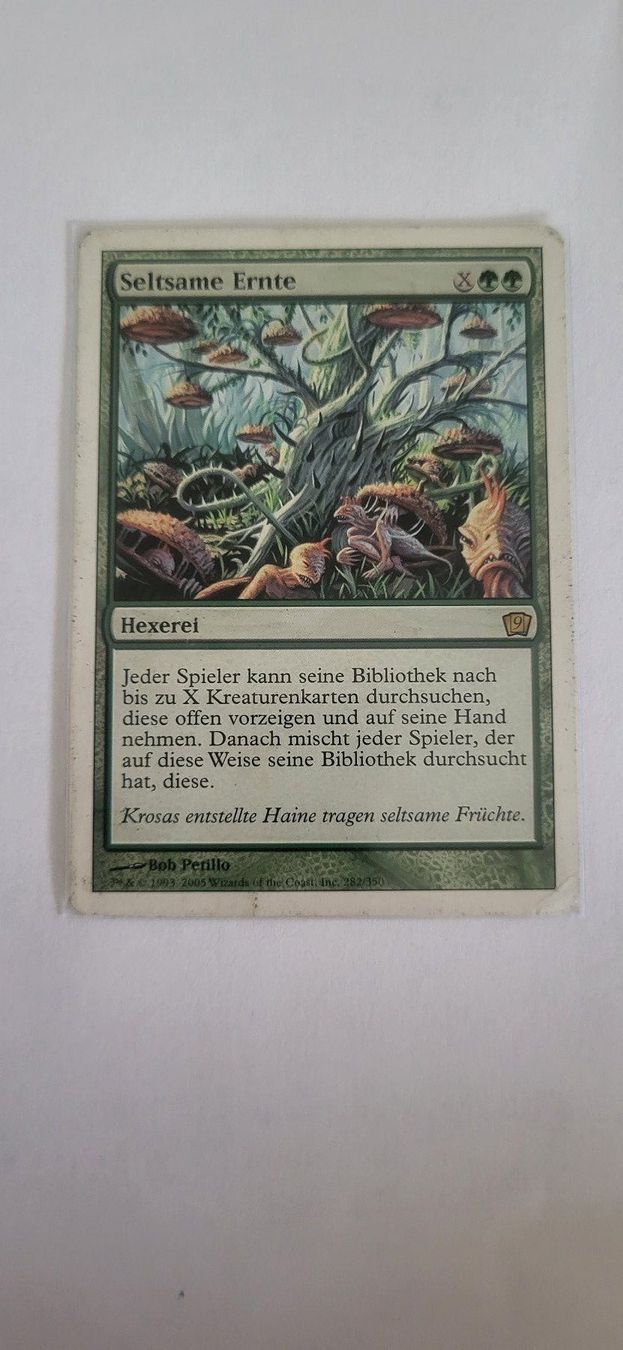 Magic The Gathering Carte collezionabili: MTG - Seltsame Ernte – Usato da Münsingen venduto da Heroism2010