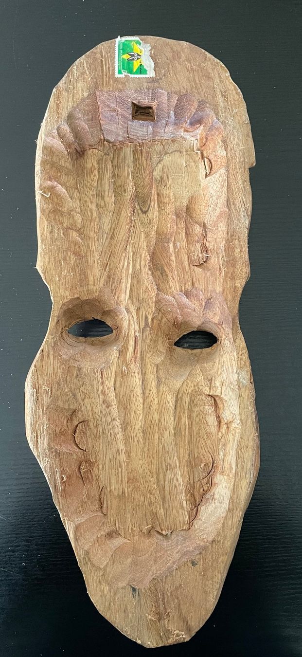 Internationale Kunst: Maske afrikanisch Kunst Schnitzerei Deko Wandschmuck Afrika – Gebraucht aus Oftringen von good.deals.noreply 5