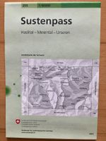 Landkarte Sustenpass 1:50’000