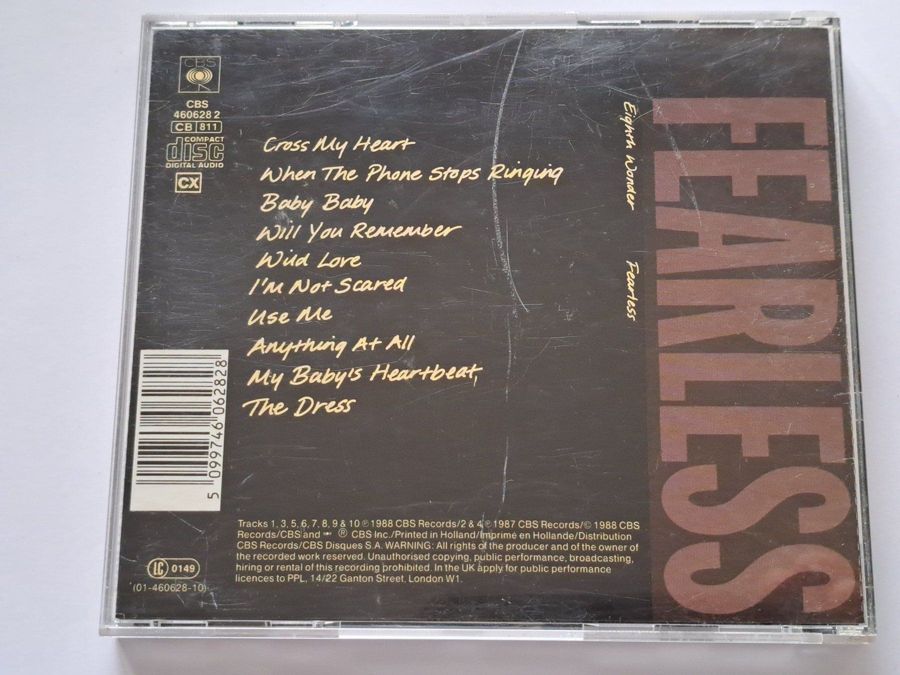 CD: Cd Eight Wonder - Fearless – Usato da Pully venduto da bro_n52j 1