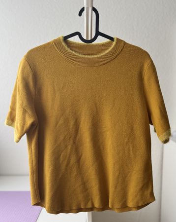 Senfgelbes T-Shirt, Grösse M