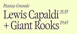 2 Tickets Lewis Capaldi - Moon & Stars - 15.07.2026