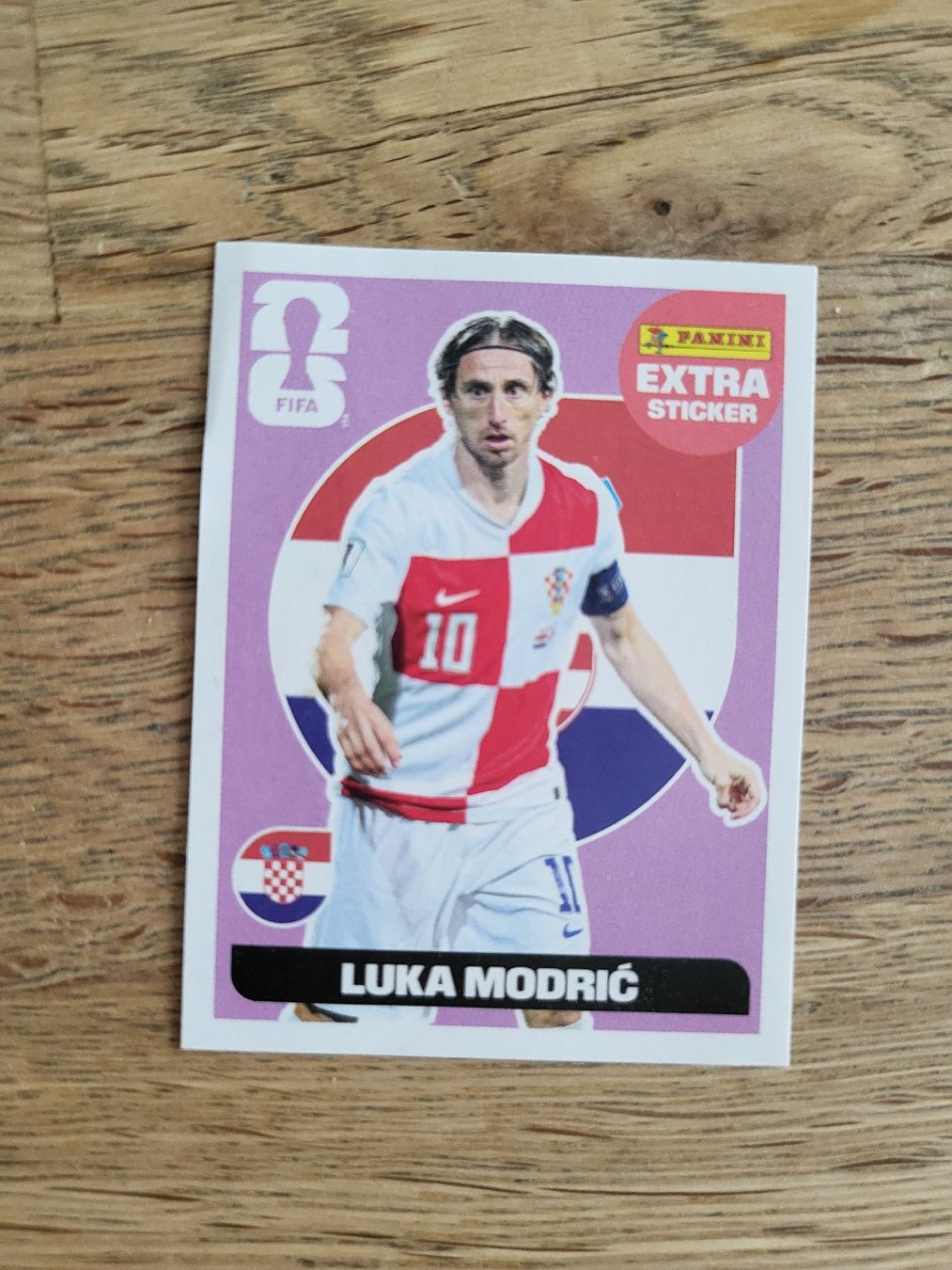 Panini Carte collezionabili: luka modric extra sticker WM 26 – Nuovo (secondo la descrizione) da Uznach venduto da sdi1