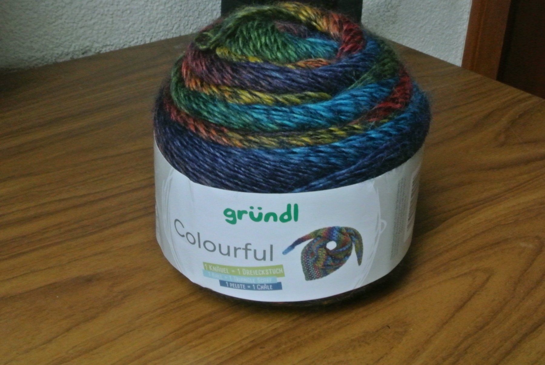 Lana: Gründl Colourful  200 gramm – Nuovo (secondo la descrizione) da Rüschlikon venduto da CBPL