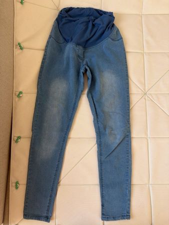 Jean de grossesse Prémaman bleu taille 34 bon état
