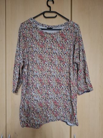 Halbarm-Shirt Gr. 44, Laura Torelli, hell-orange