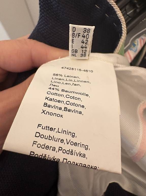Giacche: Blazer - White Label, dunkelblau, Gr.38 – Usato da Winterthur venduto da Pluna70 4