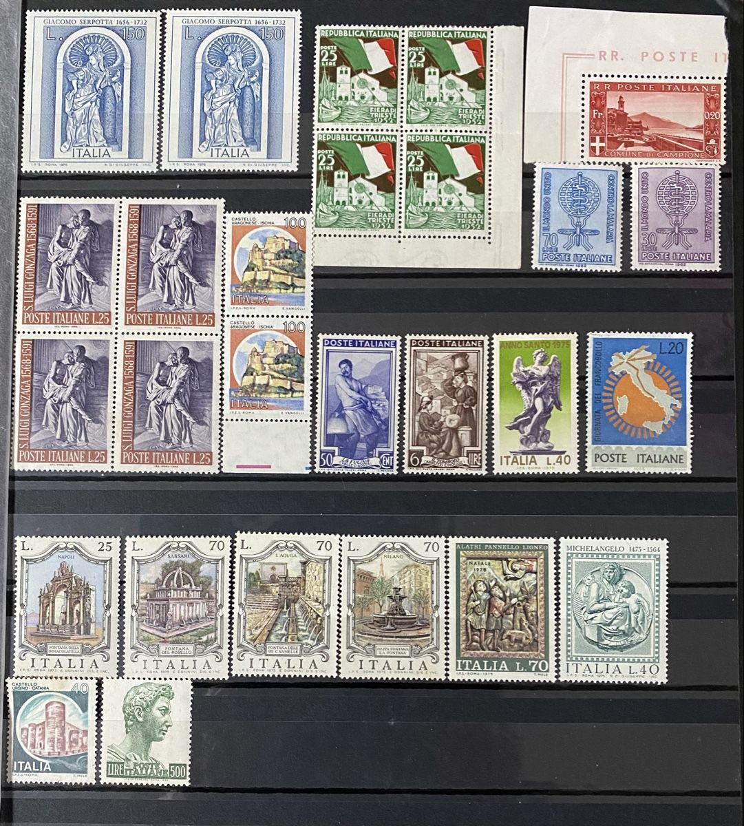 Alle Briefmarken: Timbres NEUFS - Italie – Neu (gemäss Beschreibung) aus Petit-Lancy von Solcarm
