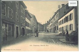 Cossonay - Grande Rue - animee