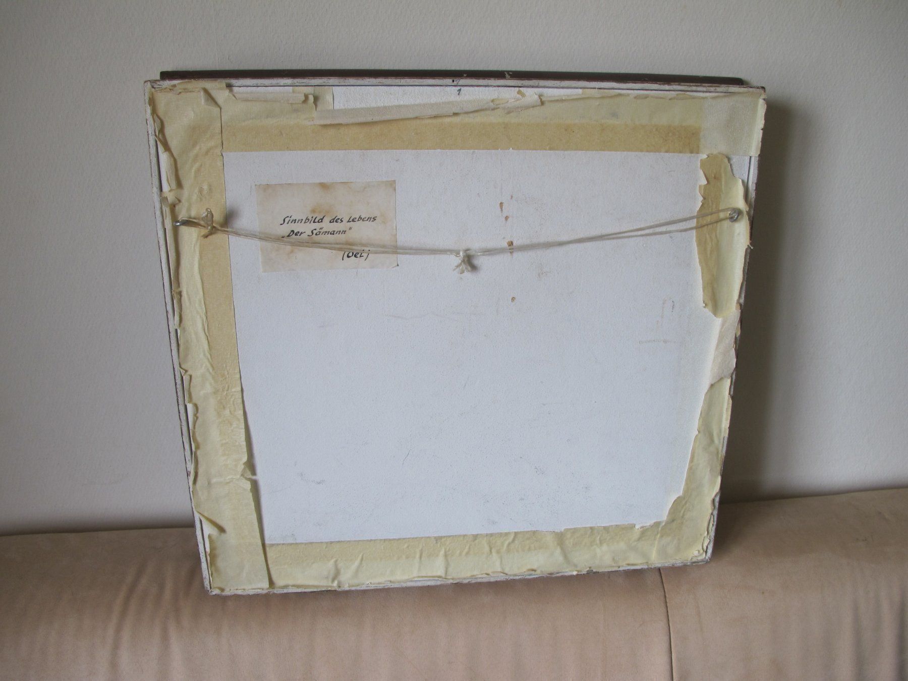 Dipinti: Oel Bild Auf Holz Maler E.Hoffmann Sig. – Usato da Altnau venduto da LinaAuktion 7