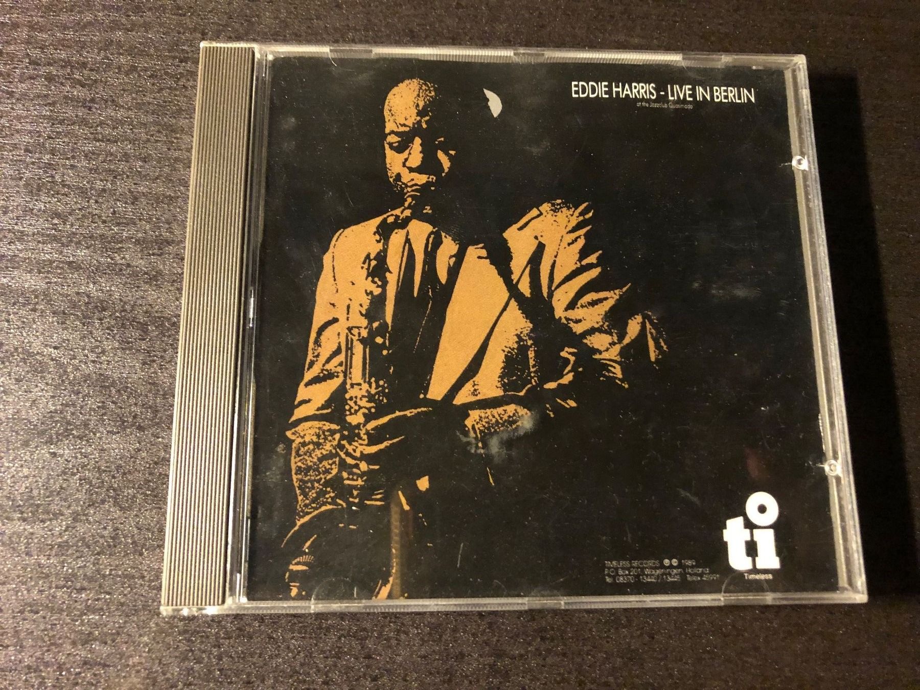 CD: Eddie Harris - Live in Berlin CD Jazz – Usato da Schübelbach venduto da Dolly990_2