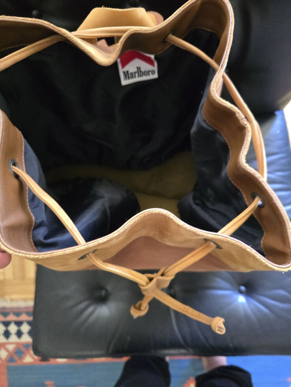 Marlboro Zaini: Vintage Marlboro Rucksack. – Usato da winterthur venduto da Sammlerecke 3
