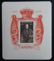 Monaco Kat. Block 2 * 1947 Kat. 20 Euro
