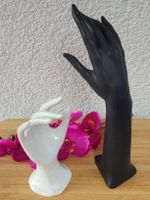 2 Coole Vintage "Schmuckhände" Porzellan/Kunststoff 70er