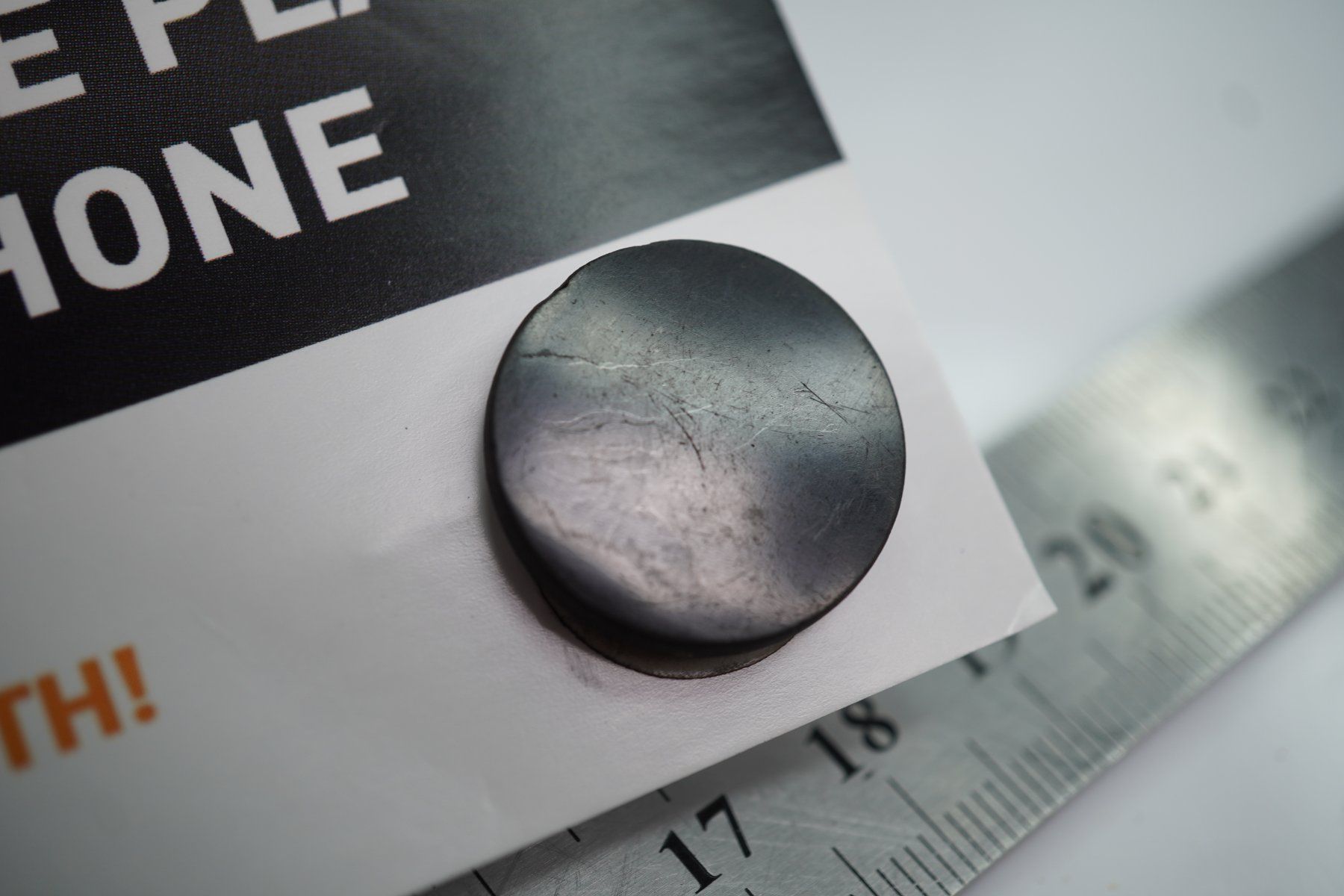 Minerali & Pietre curative: Schungit Plättchen  Rund    ab 1.-  Auktion Versandbereit – Nuovo e nell'imballaggio originale da Eschenbach SG venduto da topstone