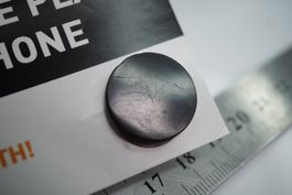 Schungit Plättchen  Rund    ab 1.-  Auktion Versandbereit