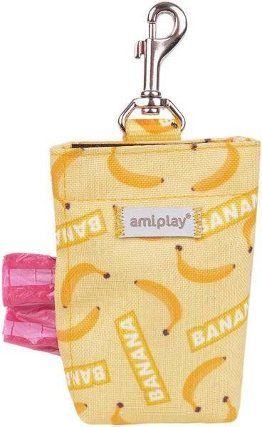 Guinzagli & Collari: Kotbeutelspender Be Happy Banana – Nuovo e nell'imballaggio originale da Schübelbach venduto da Bemafaja 2
