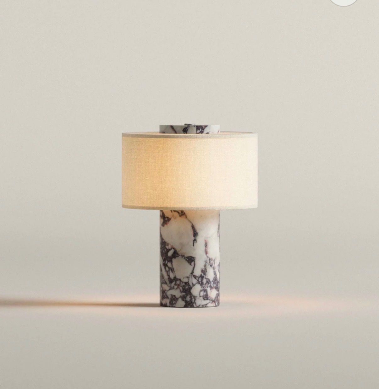 Lampen: NEW Portable Table Lamp | Viola Marble & Linen – Neu (gemäss Beschreibung) aus Horgen von IRG_88