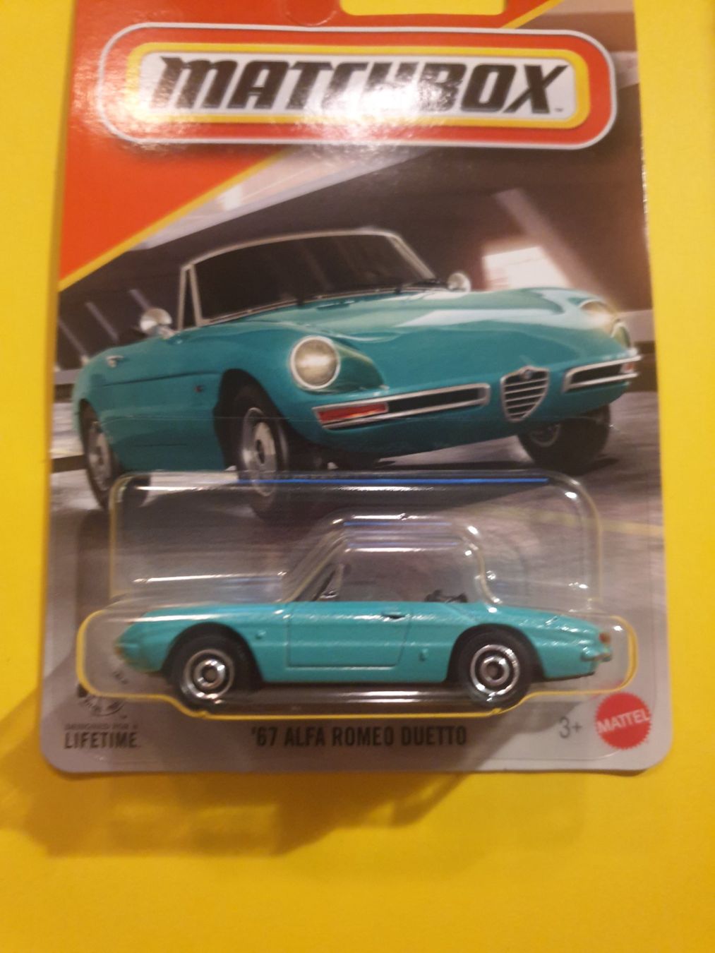Matchbox Modellautos: Matchbox '67 ALFA ROMEO DUETTO – Neu und originalverpackt aus Oftringen von Rotor 1