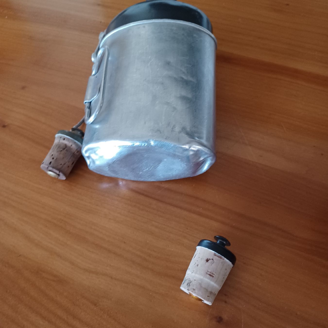 Set di piatti: Militär Gamelle , Trinkflasche – Usato da Waldkirch venduto da Fantasia-101 3