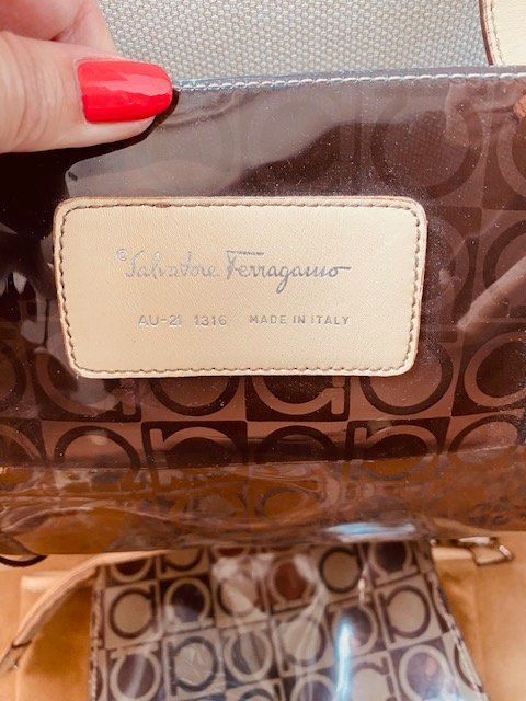 Salvatore Ferragamo Borse da donna: Original Salvatore Ferragamo Strandtasche – Usato da Zürich venduto da Zasazu 3