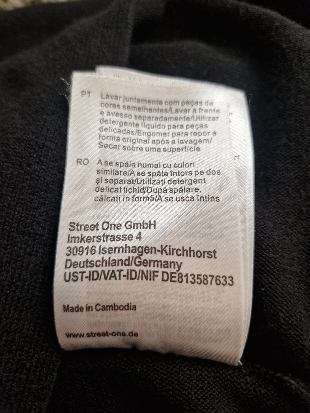 Maglioni & Felpe: Street One leichter Pullover, schwarz, Grösse 38 – Usato da Reinach BL venduto da Tinkerbelly27 8