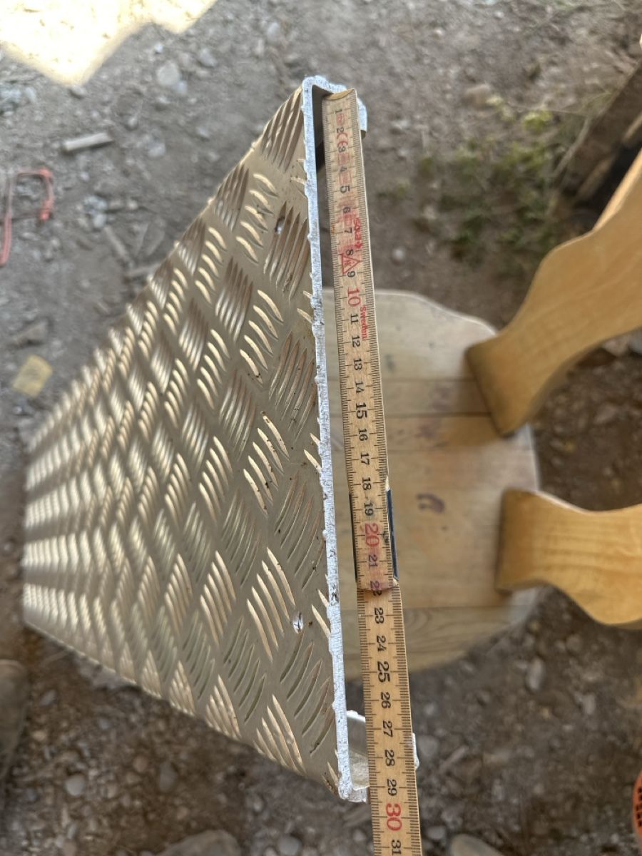 Wände & Decken: Metall Rampe Trittblech Aluminium  – Gebraucht aus wynau von takeyouhigher 4