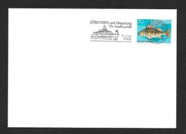 Schiffsbrief Flaggenstempel 75 Jah. VVZU Kilchberg 18.4.1983
