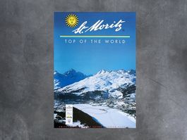 Plakat «St. Moritz» Top of the world