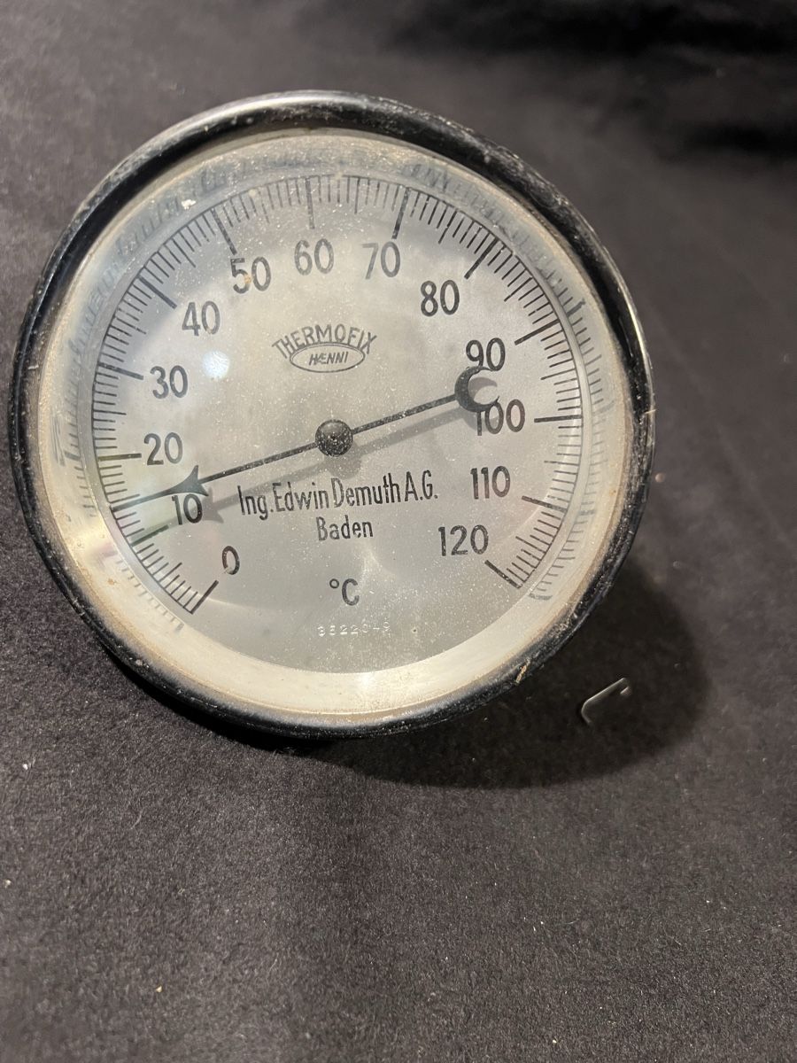 Altro per la casa: Antikes Thermometer "Thermofix" mit Halterung – Usato da Niederrohrdorf venduto da beniledergerber
