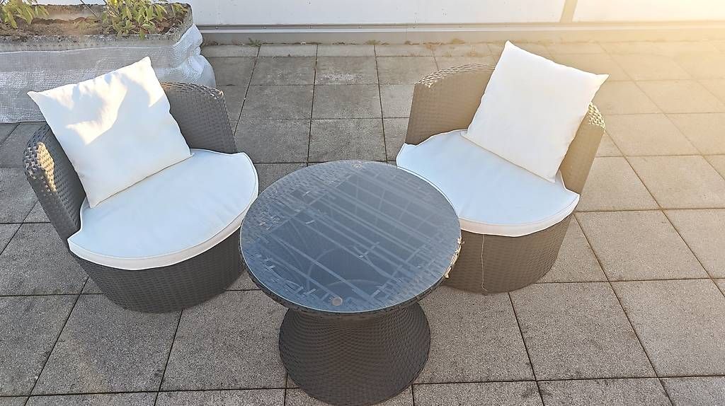 Set di tavolo e panche: Loungeset mit 4 Stühlen – Usato da Staufen venduto da mel_q6xh 1