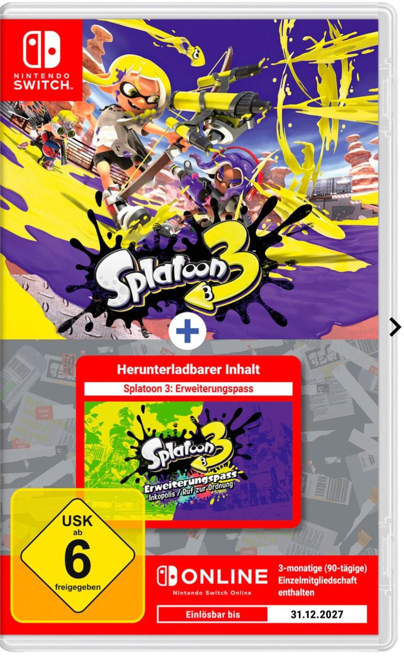 Nintendo Jeux: Splatoon 3 (nur Spiel) – D'occasion à Münchenbuchsee par Ais